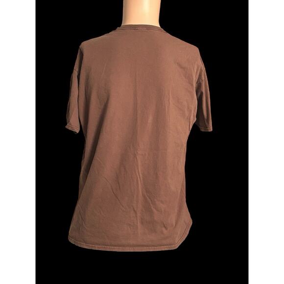 Scarecrow Skull With Cowboy Hat And Flames Halloween T Shirt Men’s L Large‎ - Picture 6 of 6